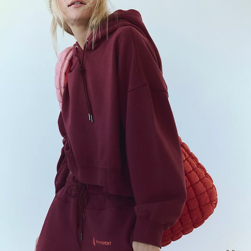 FP Movement by Free People Burgundy set